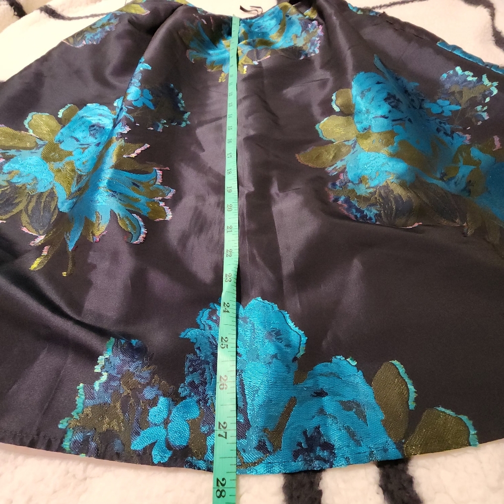 Anthropologie Maeve Ronette Jacquard Midi Skirt - Picture 9 of 11